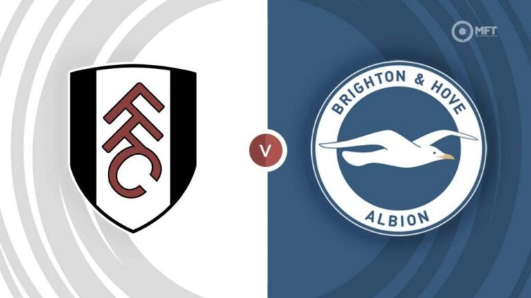 fulham f.c. vs brighton & hove albion f.c. timeline