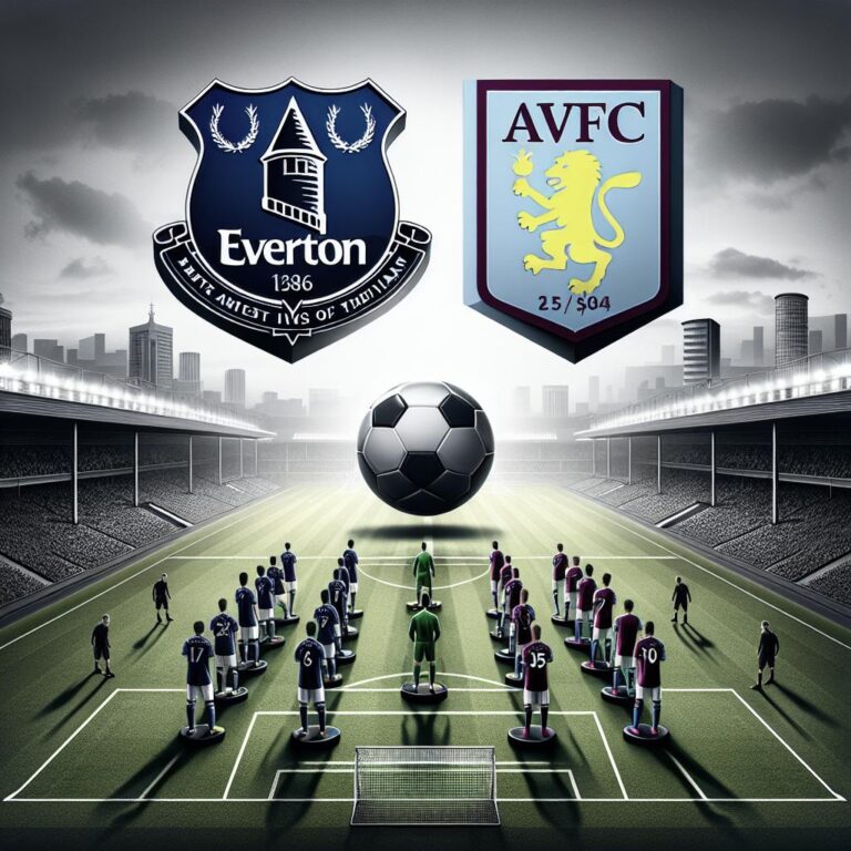 Predicted Lineups for Everton vs Aston Villa Clash